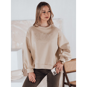 Bluza damska one size COSYONE beżowa Dstreet