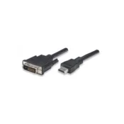 Techly HDMI - DVI-D M/M 1,8 m crni