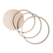 Rayher Leseni disk z obroči, 60cm, 8-delni set, (20615035)