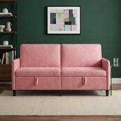 Sofa s pohranom Ružicasta 172 x 78 x 87 cm Poliester