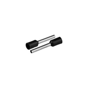 slomart Plastrol KI/T-1X1/18,4/20 BK izolirana kabelska čepica, črna, 1mm2