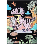 Tookyland žametno slikarstvo Dinozaver