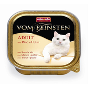 ANIMONDA hrana za mačke Vom Feinsten Adult (okus: goveje in piščančje meso), 100g