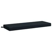 Vidaxl Blazina za klop SOEST 100% poliester Temno modra