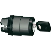 Schneider Electric Zaklepno stikalo črne barve 1 x 90 ° Schneider Electric Harmony ZB5AG4 1 kos