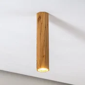 SOLLUX LIGHTING Stropna svetilka Peach Puff, les, 30 cm, osmerokotna - Dnevna soba/jedilnica - Sodobni - svetlo leseno