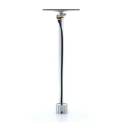 Birzman Tiny Tanker with Helix Standpumpe-Silber-One Size