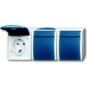 Busch-Jaeger Busch-Jaeger Schuko vtičnica 3f. horizontalna 2300/3 EW-53, (20859677)