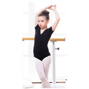 GALA UNIQ Triko kratkih rukava za devojcice za balet i gimnastiku 308B crni