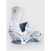 Jones Snowboards Orion Art 2026 Snowboard Bindings white glacier frost
