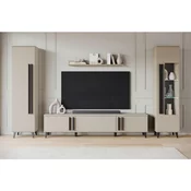 XXXL Dnevni Regal Helsinki 2, Bež, 4-Delno