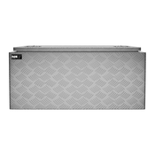 Aluminijasta škatla za orodje - 91 x 44,5 x 43 cm - 119 L