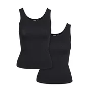 Womens 2-pack Basic Stretch Top black