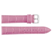 Kožni kaiš 18mm Roze boja 18.181