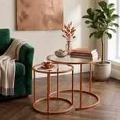 Hanah Home set klub stolova Orange-Trs-60-42-Nrd-Srk, narandžasti