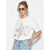 Bianco Lucci Majica T-Shirts off-bela