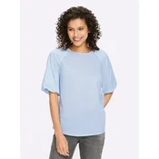 heine Bluza  modra / bela