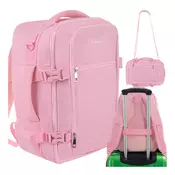 Putni ruksak AirTraveler 40×25×20 cm - 20 L, ružičasta
