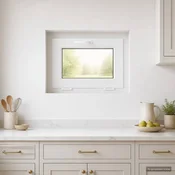 vidaXL Nagibno okno v kleti RISOR 55 x 45 cm PVC in steklo