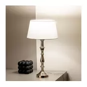 Brilagi - Stona lampa CERIA 1xE27/60W/230V O 25 cm sjajni hrom/bela