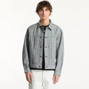 Jakna Dime Pleated Denim Jacket Reversed Indigo S