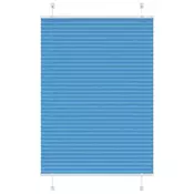 Plisirana roleta plava 90x150 cm širina tkanine 89,4 cm