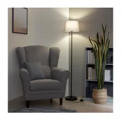 Brilagi - LED podna lampa CERIA 1xE27/40W/230V precnik 30 cm siva/crna