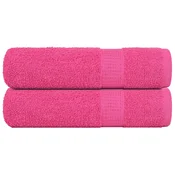 Rucnici za ruke FROGN 2 kom. Roza 50x100 cm 360 g/m2