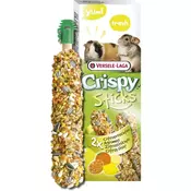 Ploščice Versele-Laga Crispy morski prašiček in činčila, s sadjem 110g 2 kom