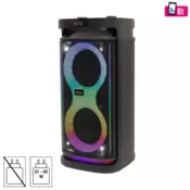 Bežični zvučnik SAL PAR2100BT, Bluetooth, FM radio, Karaoke, 80W, Crni