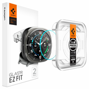 ZAŠČITNO STEKLO SPIGEN GLAS.TR ”EZ-FIT” 2-PACK GALAXY WATCH ULTRA (47 MM) CLEAR