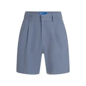 KARL LAGERFELD JEANS Hlače z naborki siva