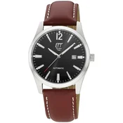 ETT Eco Tech Time EGS-40407-21L Mens Watch Motion Drive Automatic 41mm 10ATM