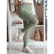 Legginsy damskie sportowe FITTATO zielone Dstreet