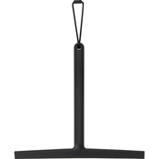 Brisalec za tuš kabine FJORD, 24 cm, črna, železo/silikon, Stelton