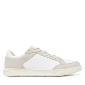 Superge Calvin Klein Low Top Lace Up Mix HM0HM01802 Bela