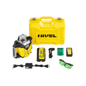 NIVEL SYSTEM NL740G DIGITAL Rotacijski laserski nivelir, zelen ž., +/-1mm/10m, 500m