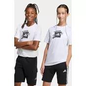 Adidas J CAMO TRAIN T, maja o.kr, bela VE825