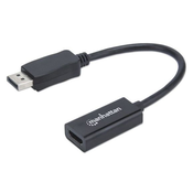 Manhattan - Adapter Manhattan 151634 DisplayPort/M - HDMI/F 1080p Crni