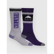 Burton Weekend Mwt 2Pk Kids Socks imperial purple