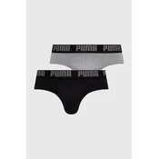 Moške spodnjice Puma 2-pack moške, siva barva, 938322