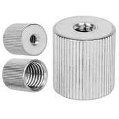 shumee Adapter za stativ, redukcijski tulec, 1/4 ženski na 5/8 ženski, aluminijast, 19 mm