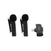 PATONA - SET 2x Brezžični mikrofon s sponko za iPhone USB-C 5V