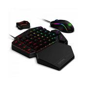 Redragon K585 One-handed RGB Gaming tipkovnica (Blue Switch and M721-Pro Mouse Combo)