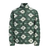 JACK & JONES Pulover JORSEBASTIAN ecru/trst/svetlo zelena/črna