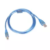 Stars Solutions Kabl USB-A na USB-B, M/M, 5m, Plavi