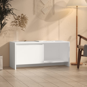 TV ormaric bijeli 90 x 35 x 40 cm od iverice