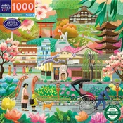 Puzzle eeBoo Seasons in Kyoto - 1000 kosov (EPZT696)