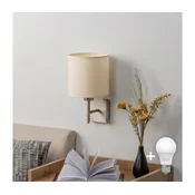 BRILAGI - LED stensko svetilo NUBILA 1xE27/60W/230V mat krom/krem