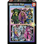 Educa Puzzle Monster High 2x100 kosov